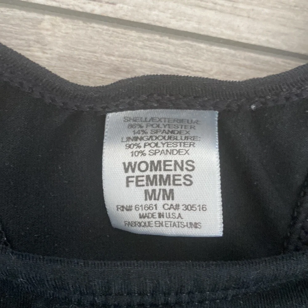 The North Face size medium black sports bra